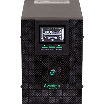 ИБП Smart-Save SMX-Tower Systeme Electric 2000 ВА, 230 В, 1:1, Внешние АКБ 48В, 3хShuko