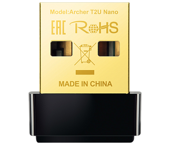 TP-Link Archer T2U Nano Адаптер Wi-Fi/ AC600 Nano Wi-Fi USB Adapter, USB 2.0