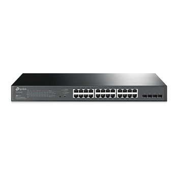 TP-Link SG2428P Коммутатор/ 28-Port Gigabit Smart Switch with 24-Port PoE+, 24? Gigabit PoE+ Ports,